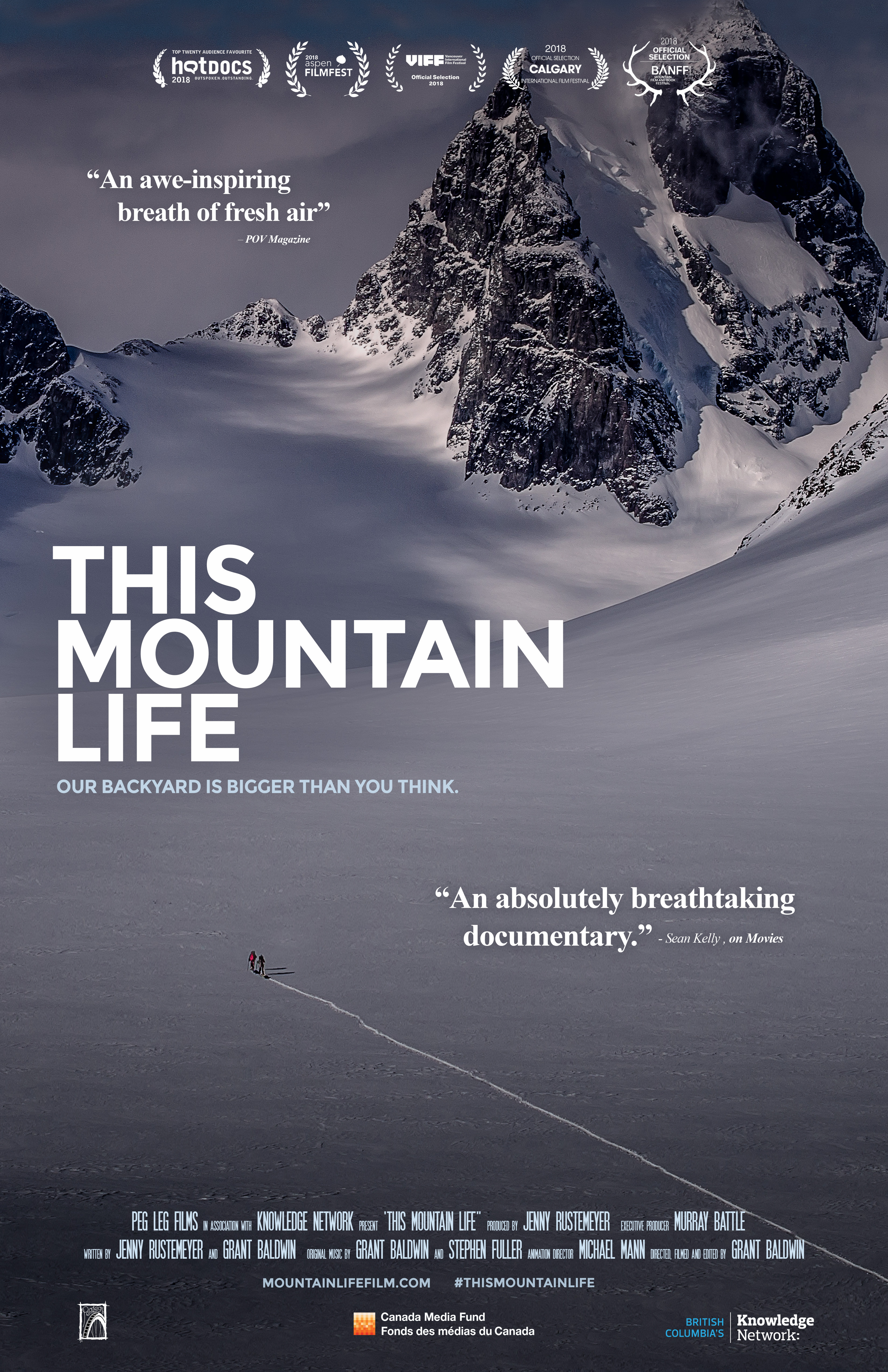 Poster for the film This Mountain Life