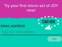 Thumbnail  Screenshot of The BIG JOY Project on mobile and tablet