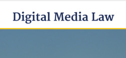 Thumbnail  Screenshot of Digital Media Law website homepage