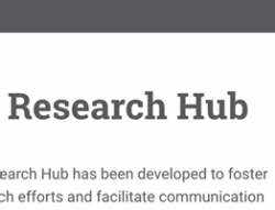 Thumbnail  Screenshot of the ISCBC Website Research Hub About Page