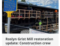 Thumbnail  Screenshot of the Roslyn Landmark Society website News page