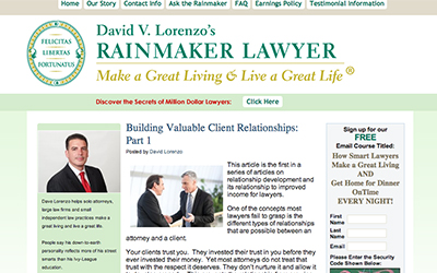 Rainmaker Lawyer Screenshot